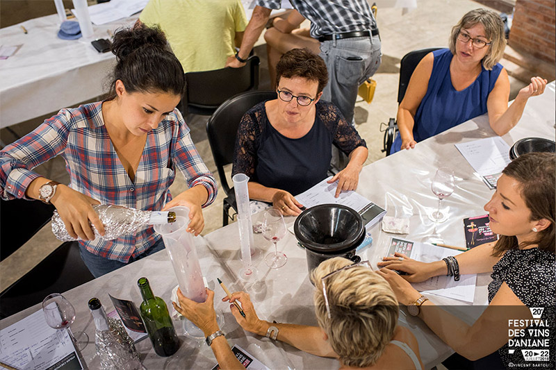Atelier créations de vin Festival des vins d'Aniane