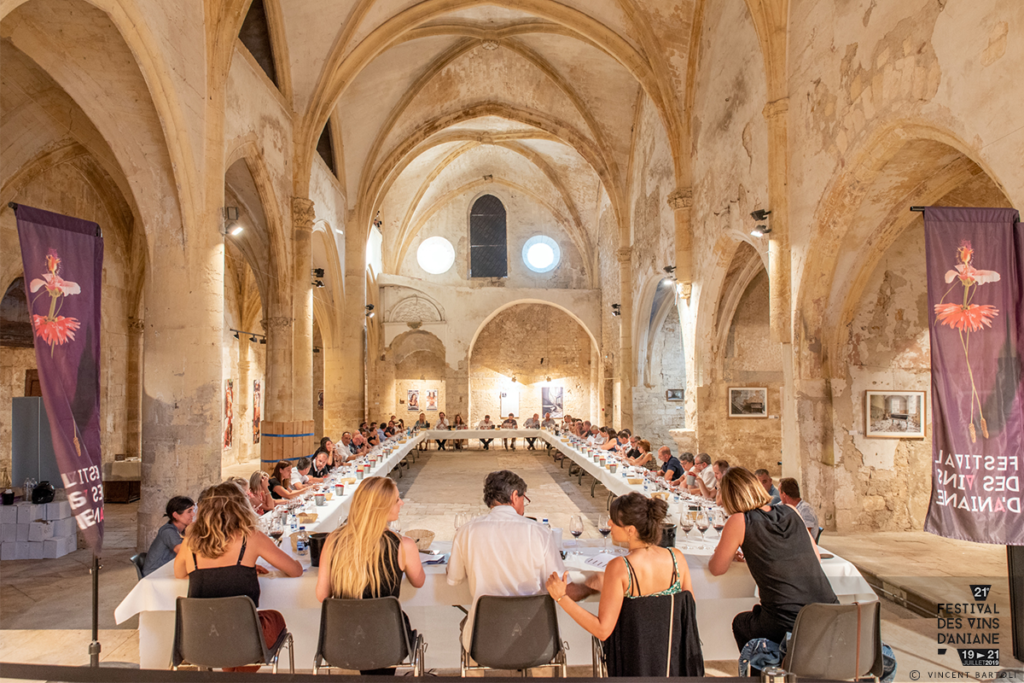 Festival des vins d'Aniane Dégustation horizontale
